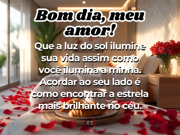 Mensagens de bom dia amor: Luz do sol para iluminar o dia