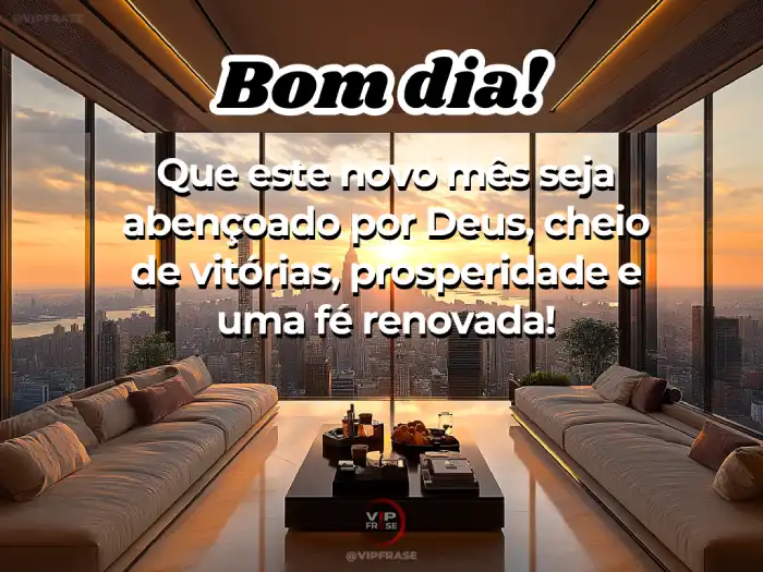 Frases sobre Deus - Um mês abençoado por Deus.