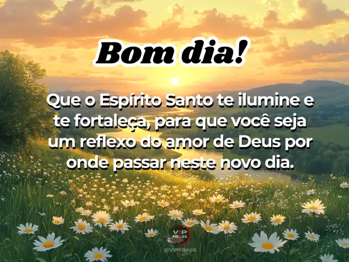 Frases: Reflexo de amor e luz divina.