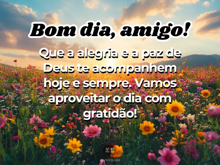 Frases de Deus para aproveitar o dia com gratidão a Deus.
