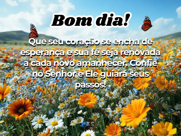 Frases de Deus para encher o coração de esperança e fé em Deus.