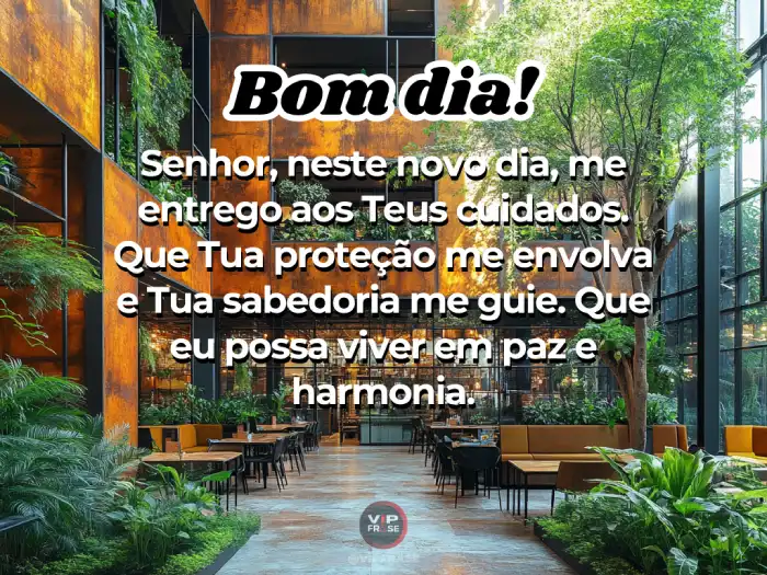 Mensagens de bom dia evangélicas para viver em paz e harmonia com Deus e com o próximo.