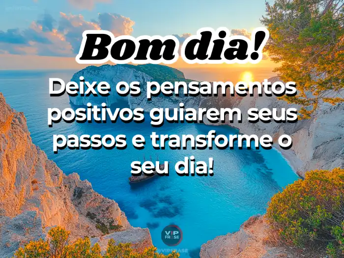 Mensagens de bom dia motivacional para transformar seus pensamentos em energia positiva.