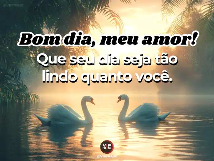 Frases de bom dia para namorada - Lindo, meu amor