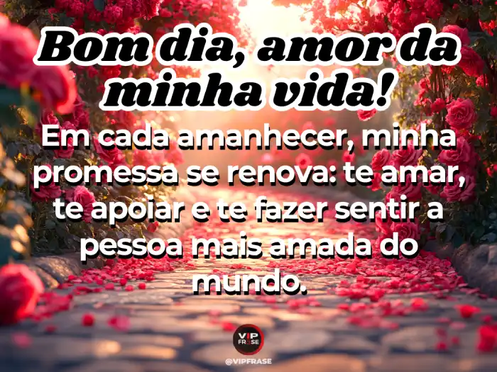 Frases de bom dia para namorada - Te amar, apoiar e fazer você sentir-se amada