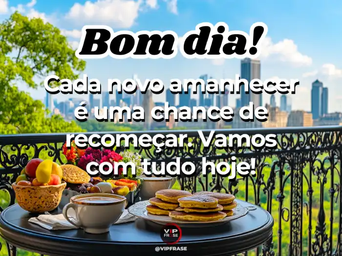 Mensagens de bom dia amigos, inspirando a chance de recomeçar o dia com positividade e determinação.