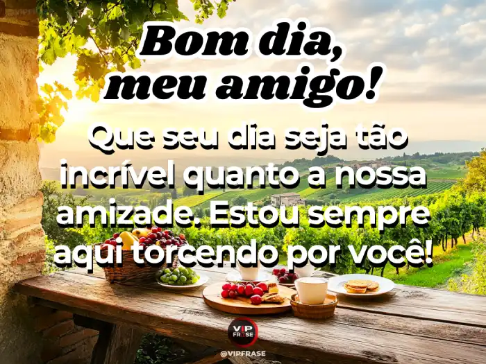 Mensagens de bom dia amigos para celebrar a incrível amizade.
