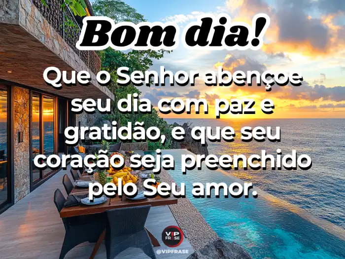 Mensagens de bom dia com fé para cultivar gratidão e alegria no coração.