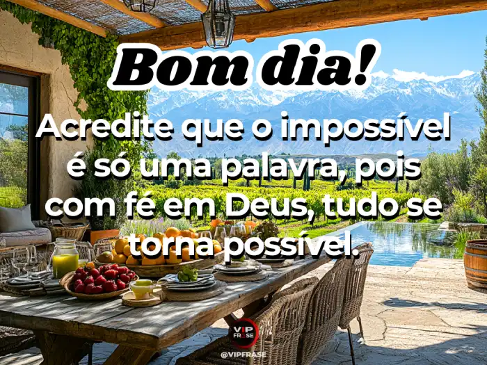 Mensagens de bom dia com fé e a palavra de Deus para renovar sua esperança.