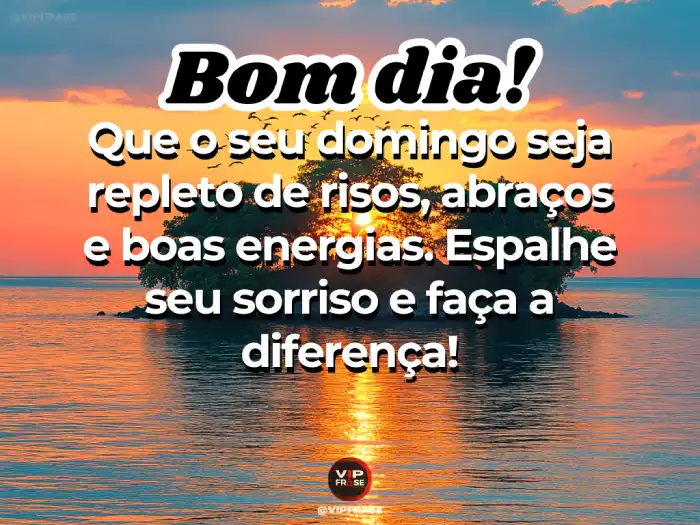 Mensagens de bom dia domingo: Risos, abraços e boas energias para começar a semana