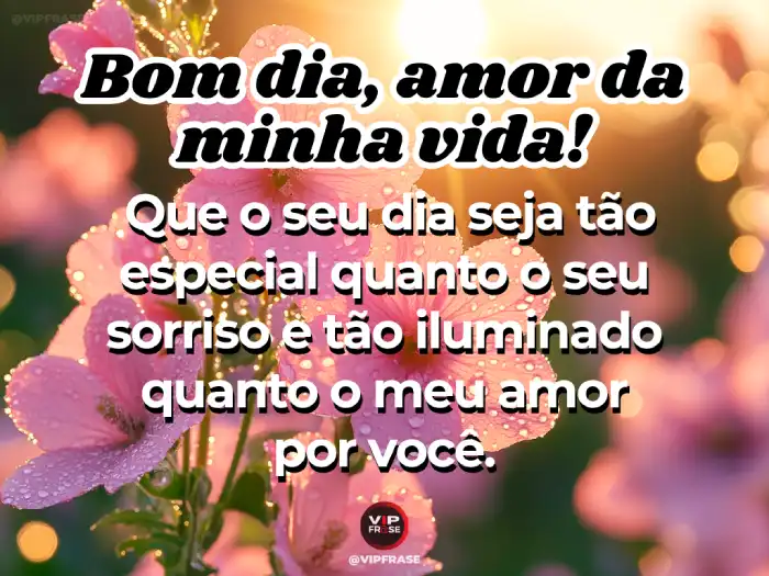 Mensagens de bom dia meu amor com sorriso iluminado, transmitindo carinho e alegria para o início de um novo dia.