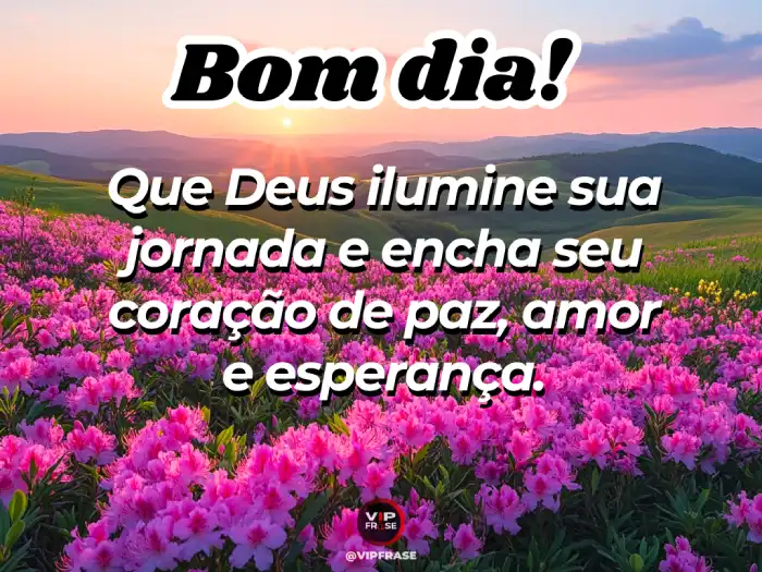 Imagem abençoada com mensagem de bom dia para iluminar sua jornada. Abençoado mensagens de bom dia para um novo começo.