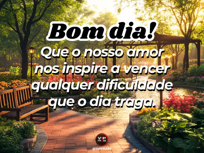 Frase – Vencer qualquer dificuldade