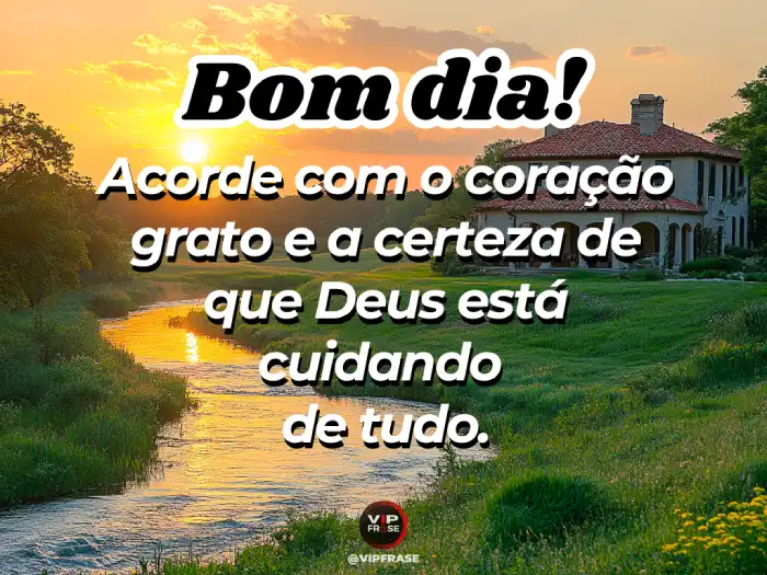 Mensagens de bom dia maravilhoso para acordar com o coração grato e cheio de positividade