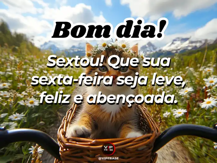 Mensagens de bom dia sexta-feira: que seu dia seja leve, feliz e abençoado com paz e boas energias.