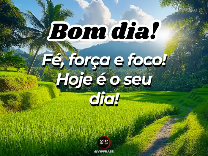 Novas mensagem de bom dia: fé, força e foco para um dia de conquistas.