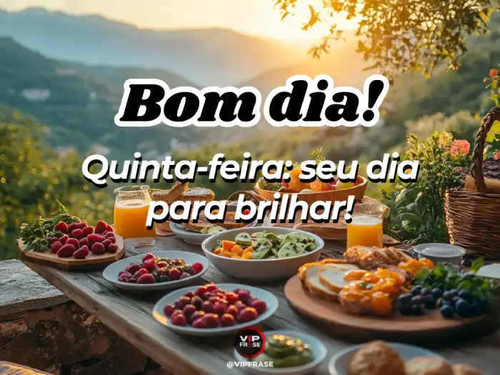 Mensagem: seu dia está para brilhar.