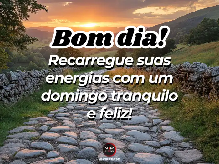 Mensagem de bom dia de domingo com planejamento para uma semana de sucesso.