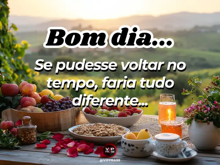 Mensagem de bom dia para conquistar com reflexão e desejo de recomeçar de forma diferente.