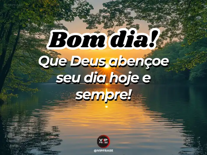Bom dia mensagem com bênção: que Deus abençoe seu dia hoje e sempre.