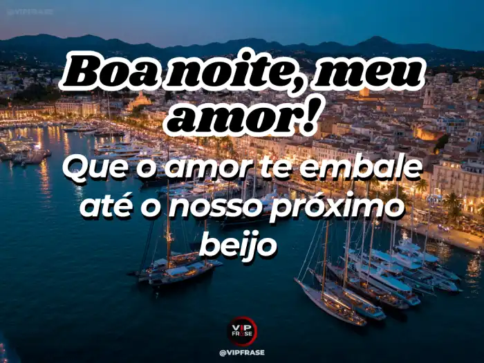 Mensagem de boa noite com amor: até nosso próximo beijo