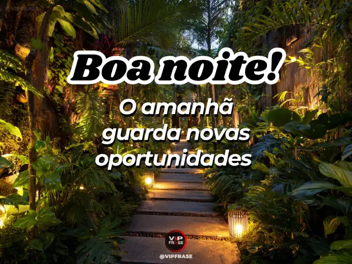 Frase, amanhã guarda novas oportunidades