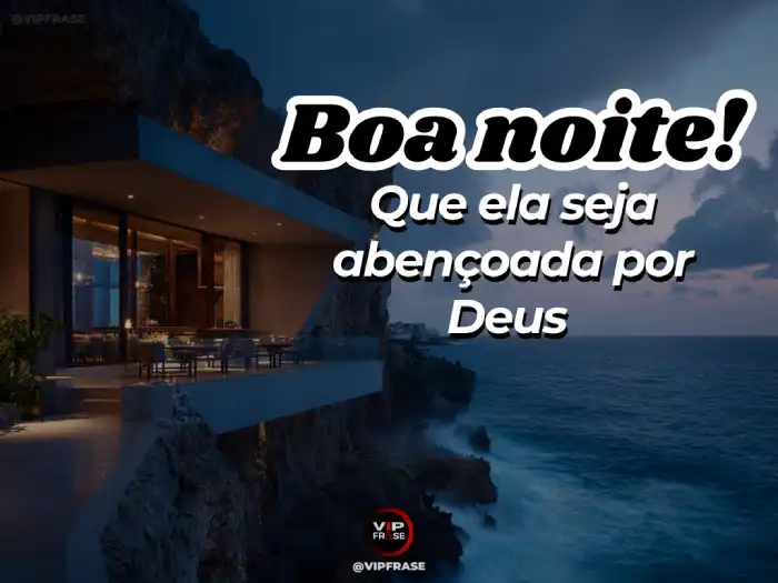 Mensagem de boa noite com frases de fé para descansar