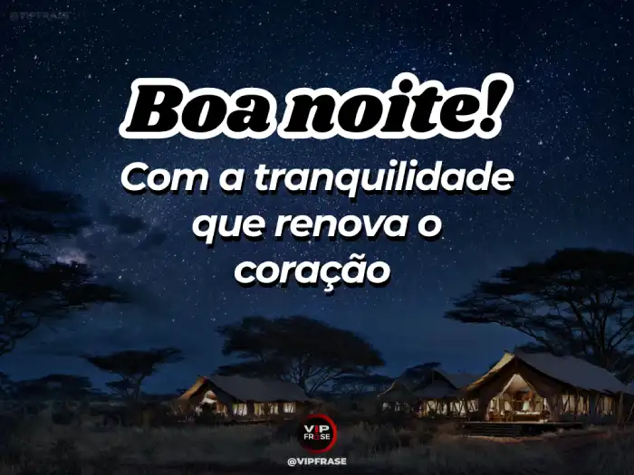 Mensagem de boa noite com frases para descansar em paz