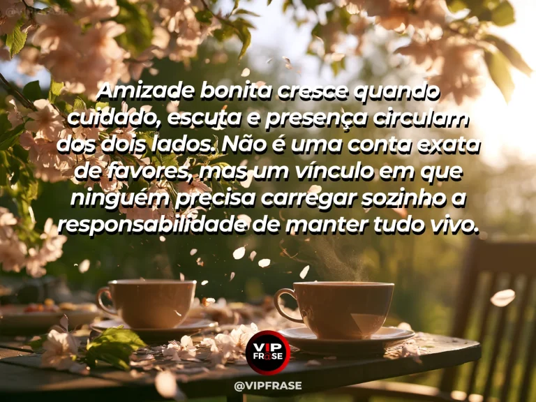 Arte sobre amizade: duas pessoas conversando frente a frente em café calmo, demonstrando troca equilibrada e atenção mútua.
