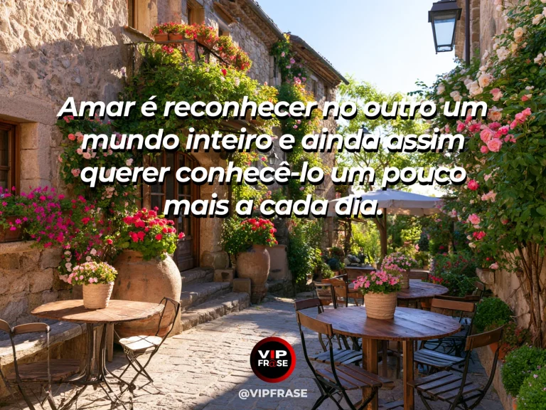 Frase sobre amor, com dois livros abertos lado a lado.