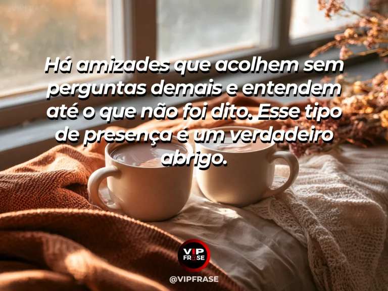 Arte sobre amizade: duas pessoas sentadas lado a lado em silêncio confortável, em ambiente acolhedor e intimista.