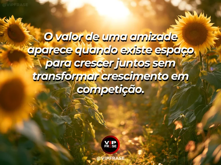 Duas plantas diferentes crescendo lado a lado, simbolizando amizade e crescimento sem competição.