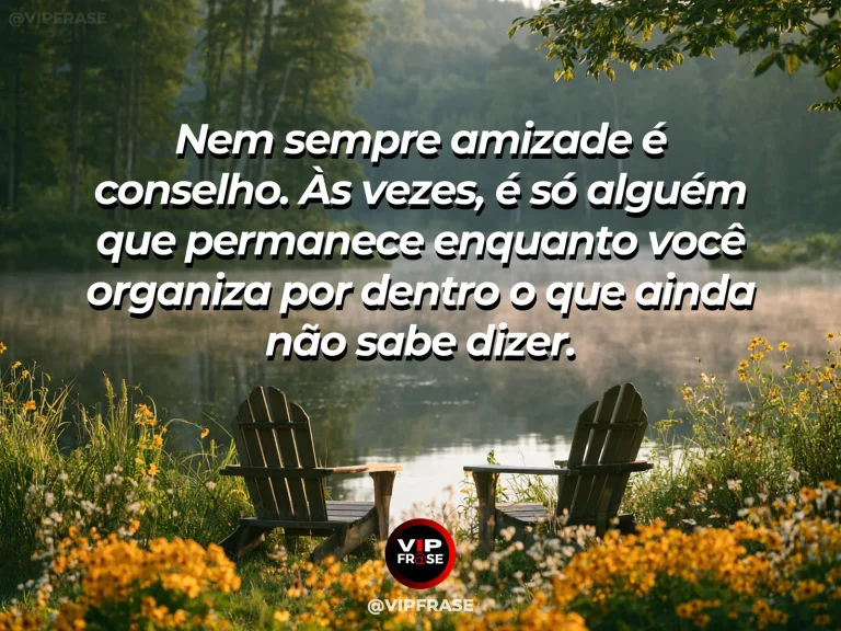 Amigos sentados em silêncio diante da paisagem, simbolizando presença acolhedora sem conselhos.