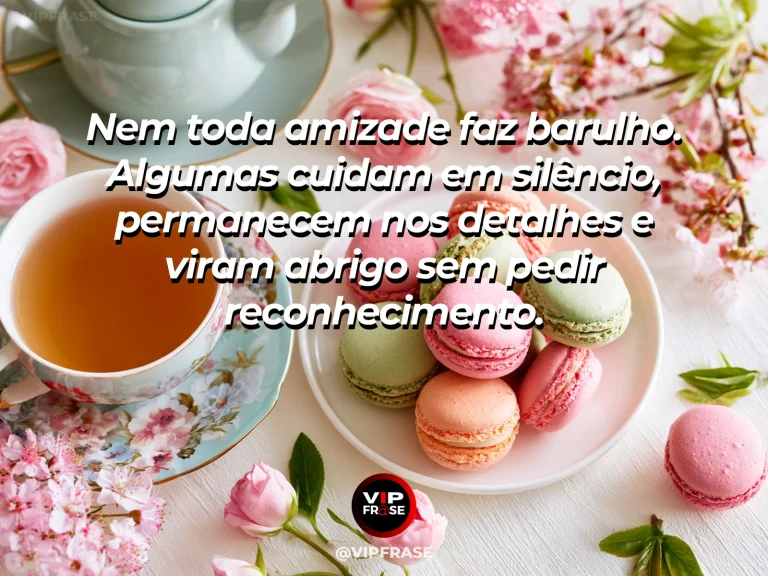 Amigos em momento sereno com gesto discreto de cuidado, representando uma amizade silenciosa.