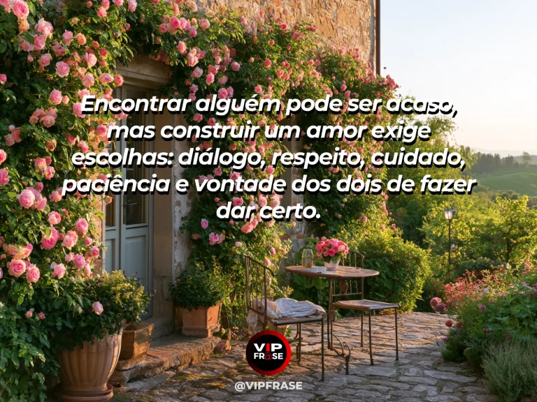 Mensagem sobre construir o amor com mãos montando juntas uma pequena estrutura.