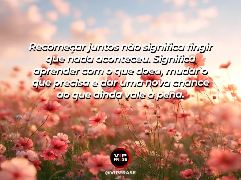 Mensagem sobre amor e recomeço com broto novo surgindo após a chuva.