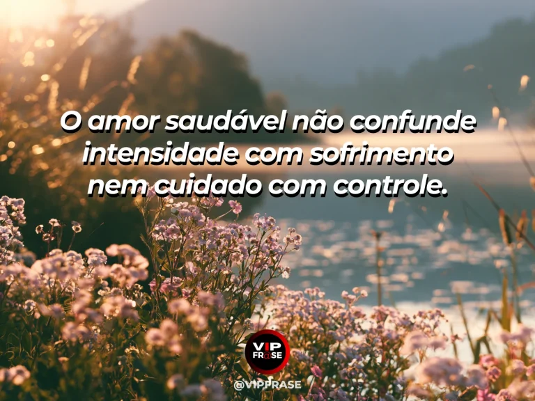 Frase sobre amor, com pássaros livres em um céu amplo.