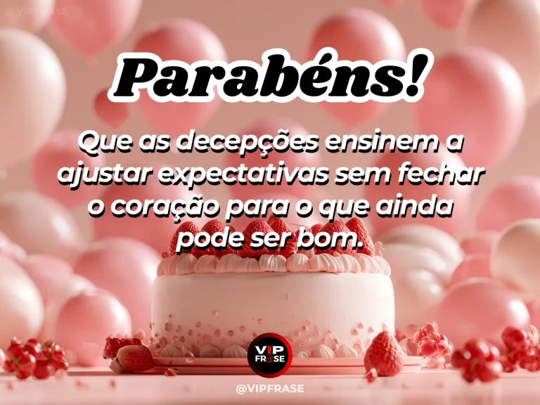 Frase de aniversário sobre esperança após decepções, com janela aberta depois da chuva.