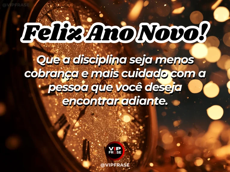 Frase de Ano Novo sobre sucesso, esperanca, com cenário inspirador e acolhedor.