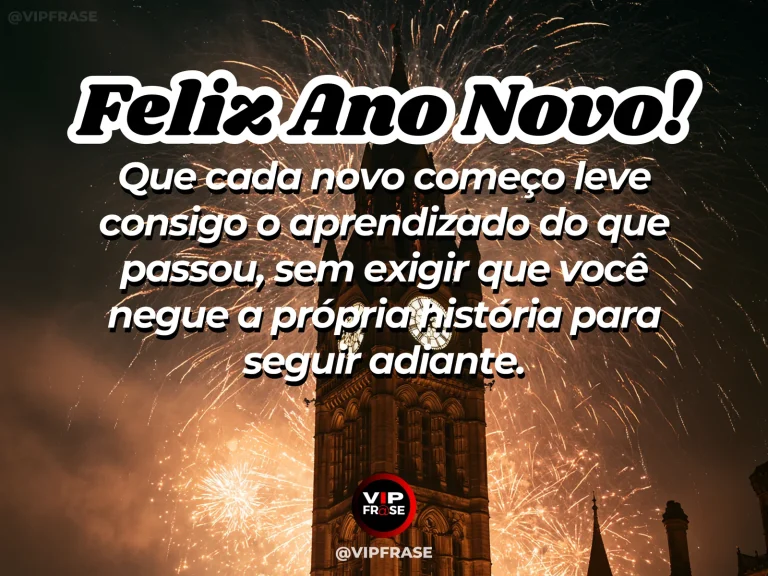 Mensagem de Ano Novo sobre recomeco, com caminho novo partindo de uma estrada antiga preservada ao fundo, luz de amanhecer e atmosfera de continuidade.