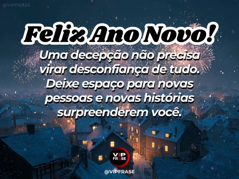 Frase de Ano Novo sobre decepcao, confianca, em cena serena com jardim com caminho que se abre entre flores leves, sugerindo nova confiança.
