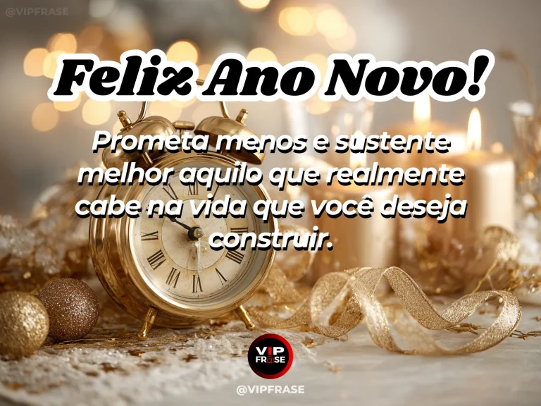 Frase de Ano Novo sobre sabedoria, em cena serena com caderno aberto com luz da manhã e composição limpa, sugerindo intenção realista.