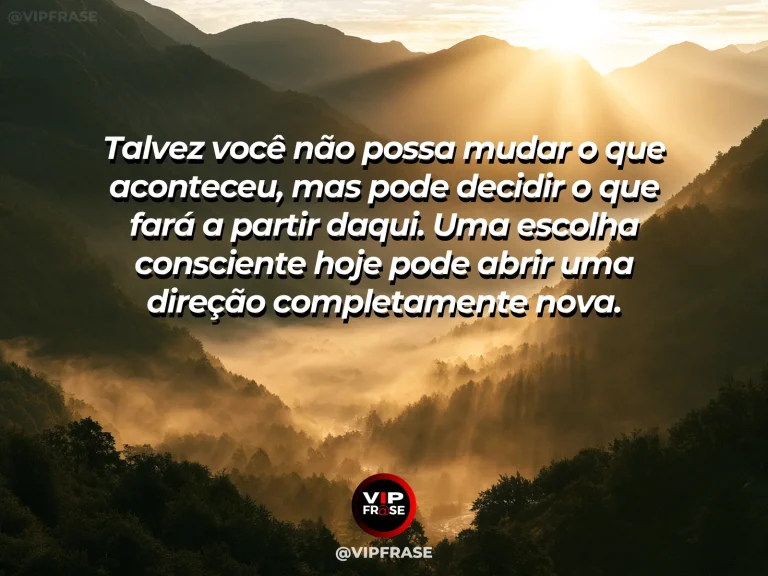 Mensagem motivacional sobre recomeco com amanhecer