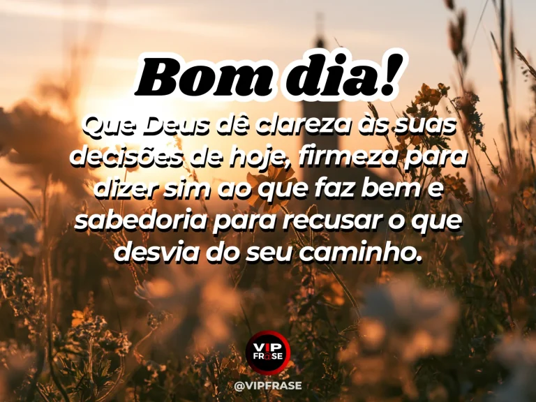 Mensagem de bom dia sobre Deus e sabedoria, com caminhos iluminados pelo amanhecer.