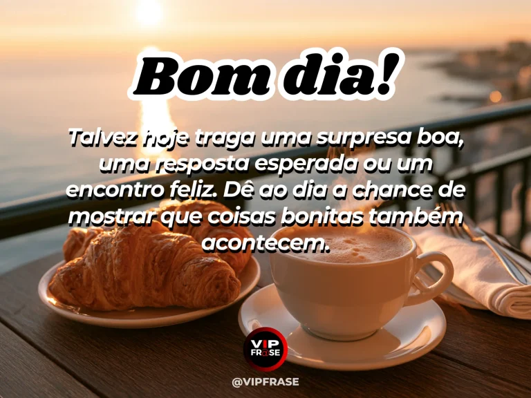 Mensagem de bom dia sobre otimismo, com janela aberta para um amanhecer luminoso.