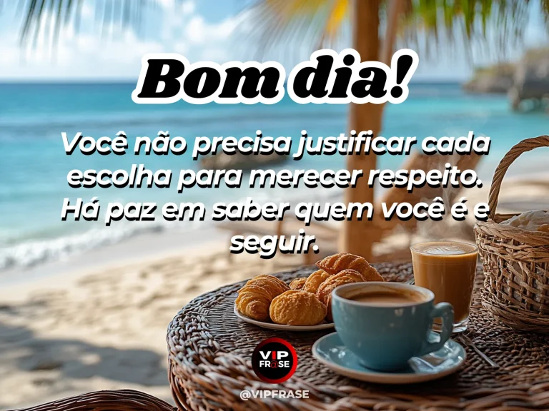 Frase de bom dia sobre autoestima, com um caminho aberto sob a luz tranquila do amanhecer.