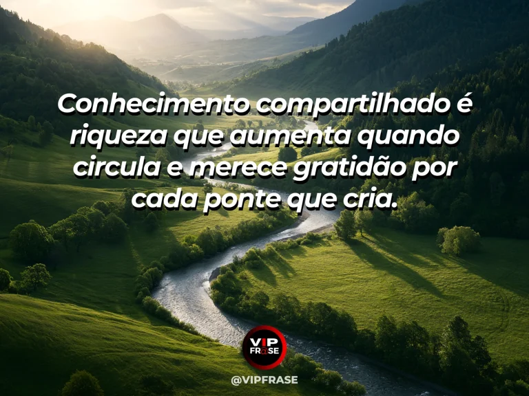 Frase de gratidão com livros e pontes simbólicas formadas por luz suave