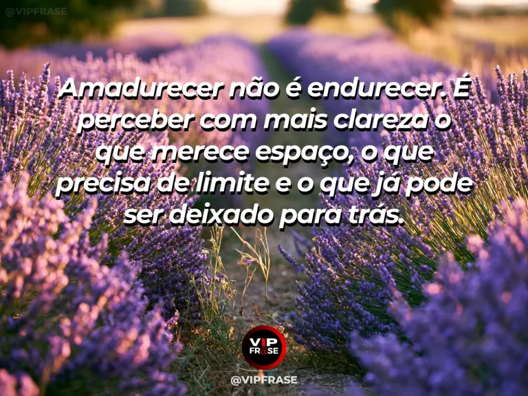 Mensagem de reflexão sobre sabedoria e autoestima, com jardim moderno bem cuidado com caminhos definidos, vegetação exuberante e luz limpa, simbolizando limites saudáveis.