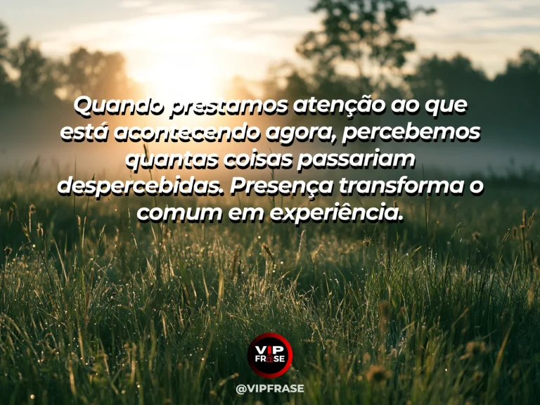 Mensagem reflexiva sobre gratidão, com luz da manhã atravessando folhas verdes com gotas de orvalho e flores coloridas.