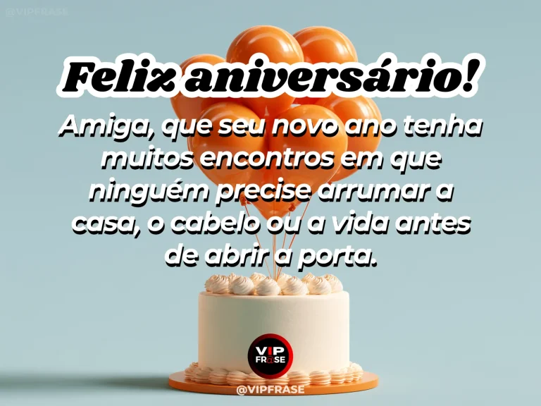 Mensagem de aniversário para amiga sem cerimônia, com amigas em um encontro espontâneo em casa